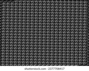 Schwarzes abstraktes Hintergrunddesign. Moderner Metallhintergrund für Ornamente. Premium-Textur für Banner, Business-Hintergrund. Dunkle horizontale Vektorvorlage.