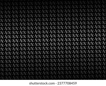 Black abstract background design. Modern ornament metal background. Premium line texture for banner, business background. Dark horizontal vector template.