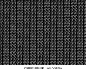 Black abstract background design. Modern ornament metal background. Premium line texture for banner, business background. Dark horizontal vector template.