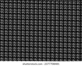 Black abstract background design. Modern ornament metal background. Premium line texture for banner, business background. Dark horizontal vector template.