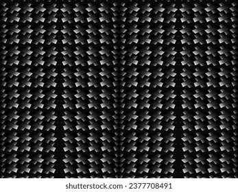 Black abstract background design. Modern ornament metal background. Premium line texture for banner, business background. Dark horizontal vector template.