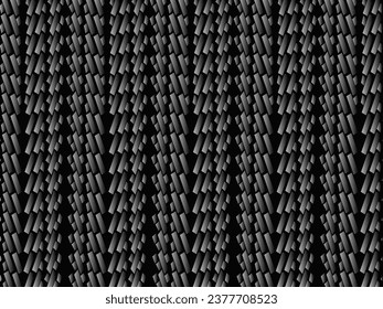 Diseño de fondo abstracto negro. Fondo de metal ornamento moderno. Textura de línea premium para banner, fondo de negocio. Plantilla de vector horizontal oscuro.