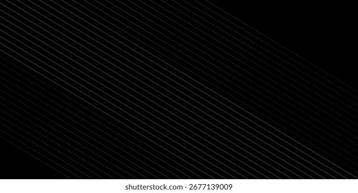 Diseño de fondo abstracto negro. Moderno patrón de línea ondulada elegante Fondo de pantalla moderno simple buena textura suave natural lujo geométrico