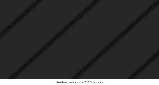 Diseño de fondo abstracto negro. Moderno patrón de línea ondulada en colores monocromos. Textura de la raya de Premium para el Anuncio, telón de fondo del negocio