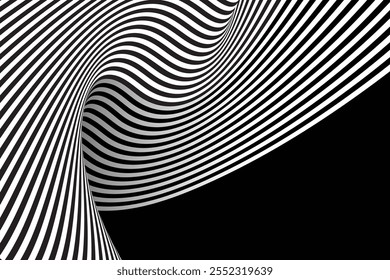Black abstract background design vector