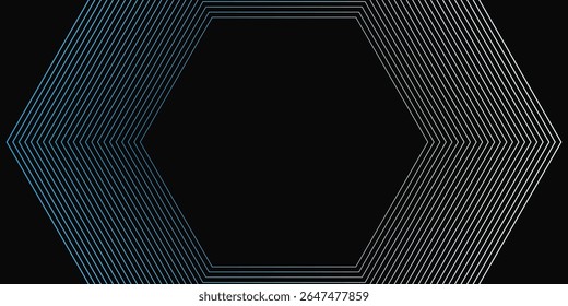 Black abstract background designb simple. Premium stripe texture for banner  business backdrop. Dark horizontal vector template