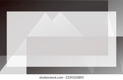 Black abstract background designed with geometric shapes.