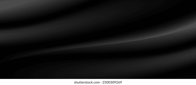 Black abstract background. Elegant dark diagonal shape elements. Modern luxury grey gradient graphic design.