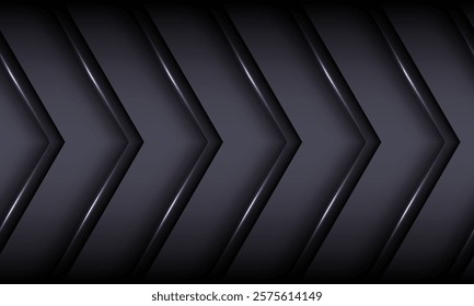 Black abstract background. Elegant dark diagonal shape elements. Modern luxury grey gradient graphic design.