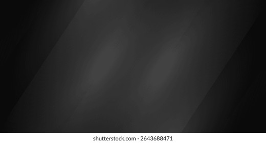 Black abstract background. Elegant dark diagonal shape elements. Modern luxury grey gradient graphic design