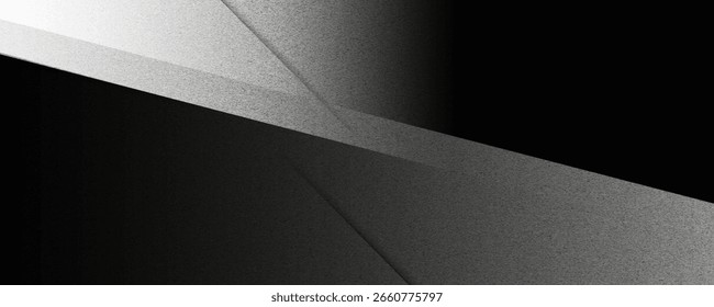 Black abstract background. Elegant dark diagonal shape elements vector illustration