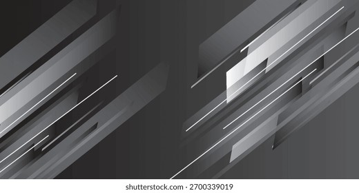 Black abstract background. Elegant dark diagonal shape elements. Modern luxury grey gradient modern arts modern