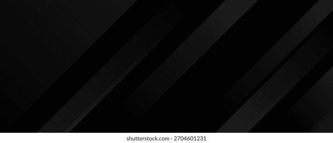 Fundo abstrato preto. Elementos de forma diagonal escura elegante.