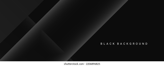 Black abstract background elegant decorative design pattern vector