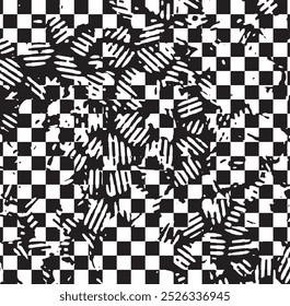 Black abstract background .Grange digital image with a psychedelic stripes. Abstract psychedelic stripes for digital wallpaper design ,geometric art,Optical illusion style