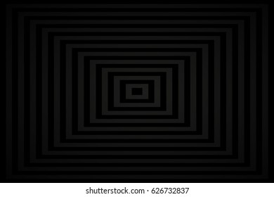 Black abstract background, black and gray rectangles with shadow, vector illustration