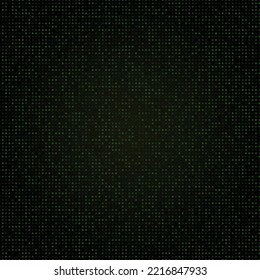 Fondo abstracto negro y punto verde