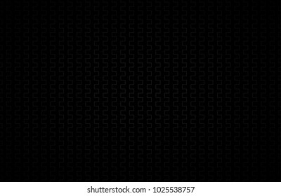 Black abstract background with grey lines, modern vector illustration