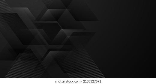 fondo abstracto negro diseño vectorial moderno y elegante ilustración vectorial