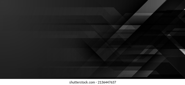 fondo abstracto negro diseño vectorial moderno y elegante ilustración vectorial