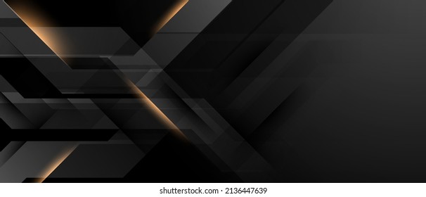 fondo abstracto negro diseño vectorial moderno y elegante ilustración vectorial