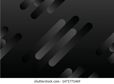 black abstract background with pattern and geometry