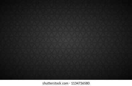 Black abstract background with rectangles, modern vector widescreen background, simple texture illustration