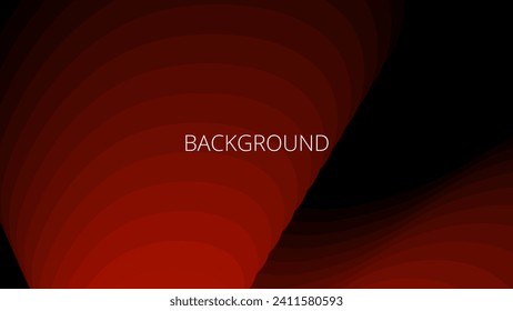 Black abstract background with ruby red striped texture, modern geometric pattern	