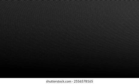 Black abstract background with stripes line for backdrop or presentation