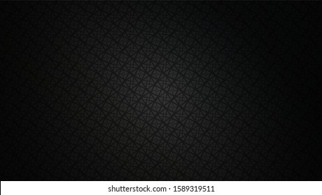Black abstract background. Abstract strokes, cool modern design. Vector illustration.
