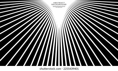 Plantilla de fondo abstracto negro. Fondo de líneas abstractas.