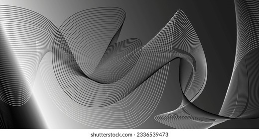 black abstract background that exudes elegance and mystery. This artistic masterpiece showcases a captivating interplay of shadows and shapes, creating a visually striking composition. 