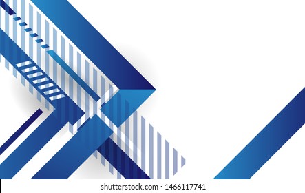 Black Abstract Background with Triangle Pattern and with blue stripes luxury dynamic modern abstract vector background for presentation, report, abstract luxury cover. Paper style black abstract.