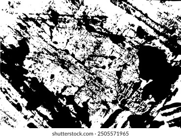 Fondo abstracto negro. Varias texturas. Gráficos de Vector