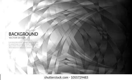 Black abstract background vecter illustration. wall. web banner. cover. card. texture. wallpaper