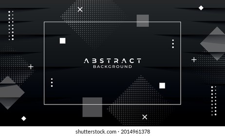 Black abstract background. vector abstract background