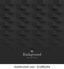 Black abstract background vector. Can be used in cover design, book design, website background, CD cover, advertising.