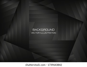 black abstract background. Vector design
