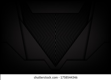 Black abstract background vector illustration eps.10