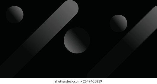 Schwarzer abstrakter Hintergrund. Vektorgrafik

