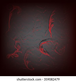 Black abstract background.
Vector illustration.
