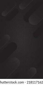 Vector de fondo abstracto negro y fondo de pantalla