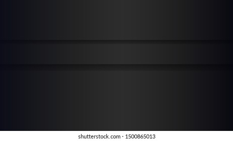 Black abstract background for web sites, covers, banners, flyers, headlines, landing pages, etc. Vector design.