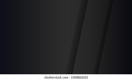 Black abstract background for web sites, covers, banners, flyers, headlines, landing pages, etc. Vector design.