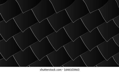 Schwarz abstrakter Hintergrund für Webseiten, Cover, Banner, Flyer, Schlagzeilen, Landing-Seiten, etc. Vektorillustration Design.
