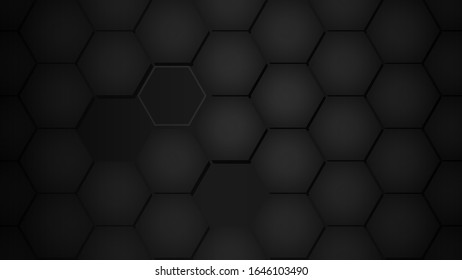 Black abstract background for web sites, covers, banners, flyers, headlines, landing pages, etc. Vector design.