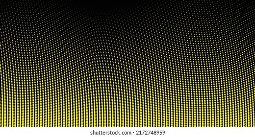 Fondo abstracto negro y punto amarillo