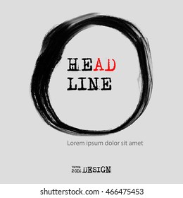 Black abstract design. Ink paint on square wallpaper, Monochrome element. Grunge silhouette paints. Simple composition. Liquid ink. Background for banner, card, poster, identity,web design