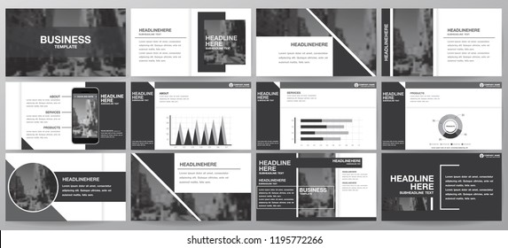 black abstract elements for info graphics on a white background. Presentation templates. Use in presentation, flyer and leaflet, corporate report, marketing, advertising, annual report