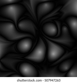 Black abstract futuristic glossy background for design concepts, wallpapers, presentations, web and prints. Vector illustration.